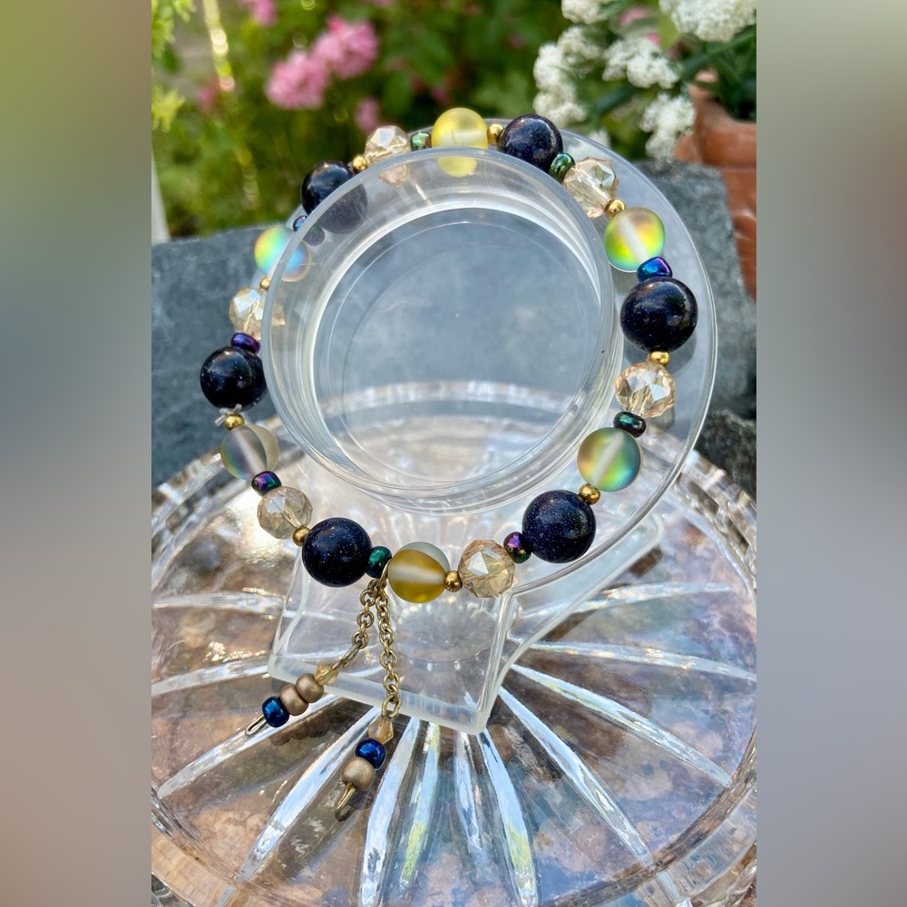 Solar Pop - Handmade Gemstone & Crystal Charm Bracelet